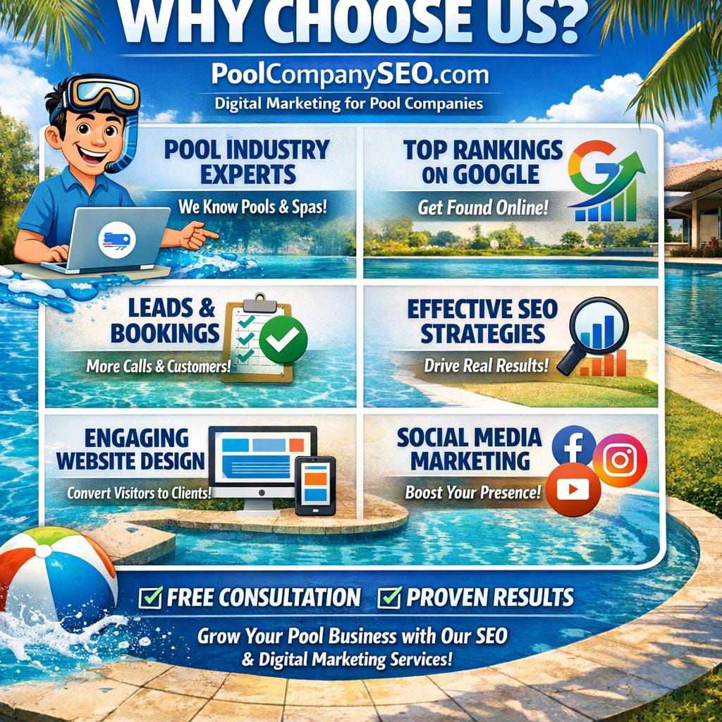 why choose our pool seo marketing company